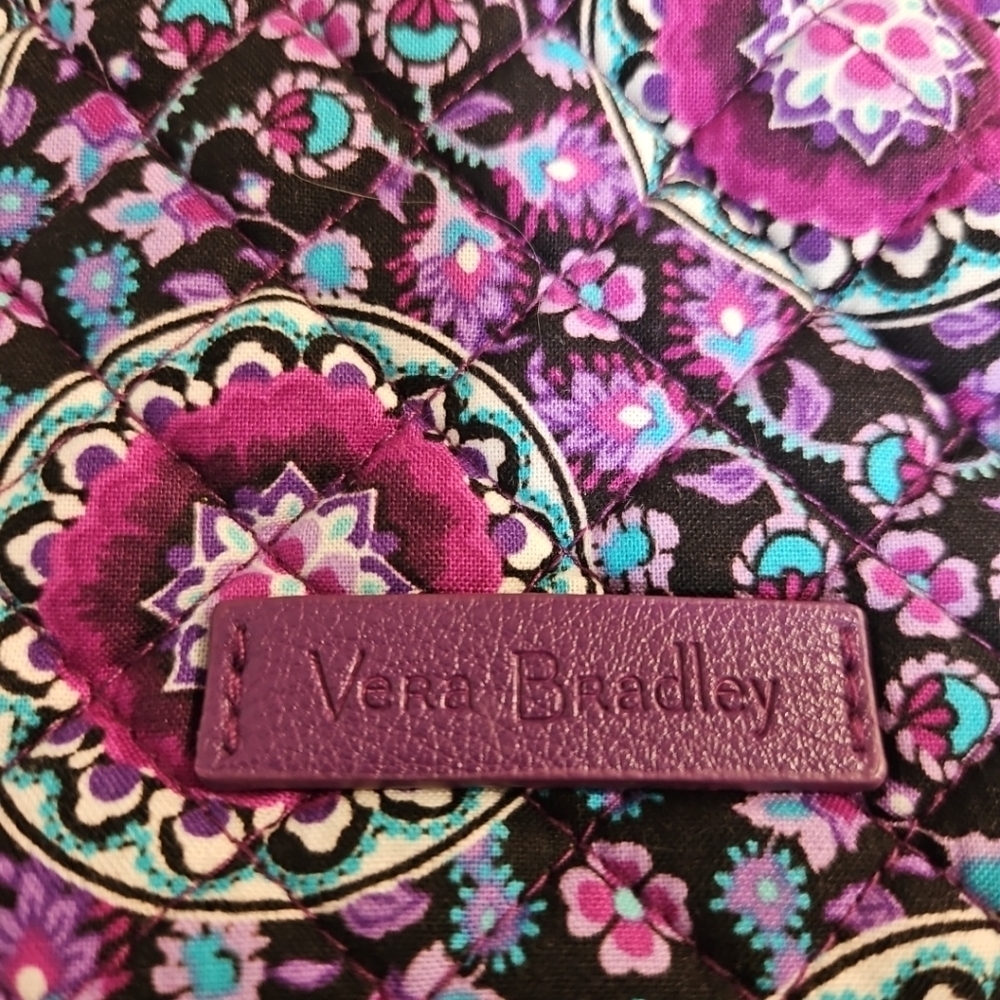 Vera Bradley Small Quilted Shoulder Purse - Picture 3 of 10